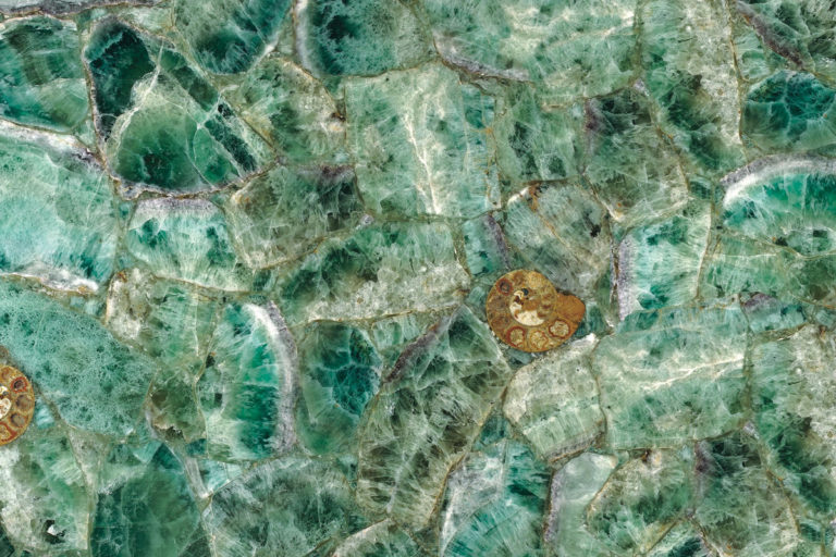 Emerald fluorite